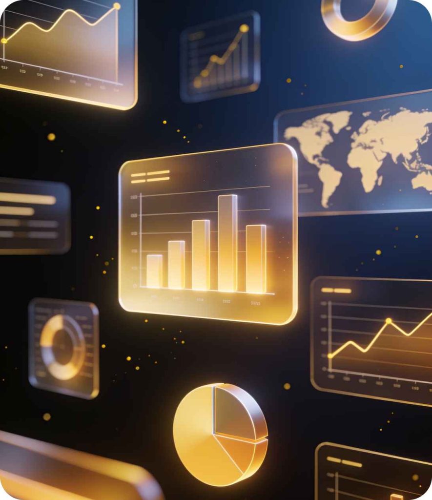 Múltiples visualizaciones de datos y KPIs empresariales con Power BI y Microsoft 365 — ITD Consulting