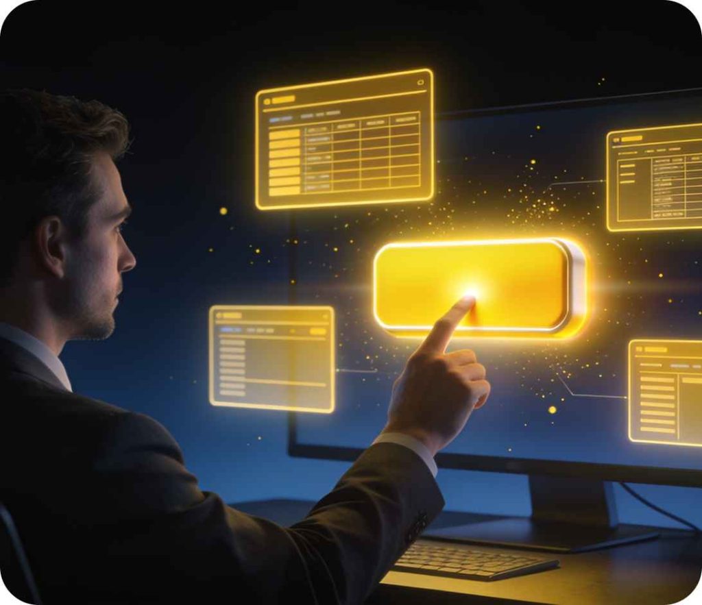 Medida DAX evaluándose en distintos contextos de filtro dentro de un reporte de Power BI